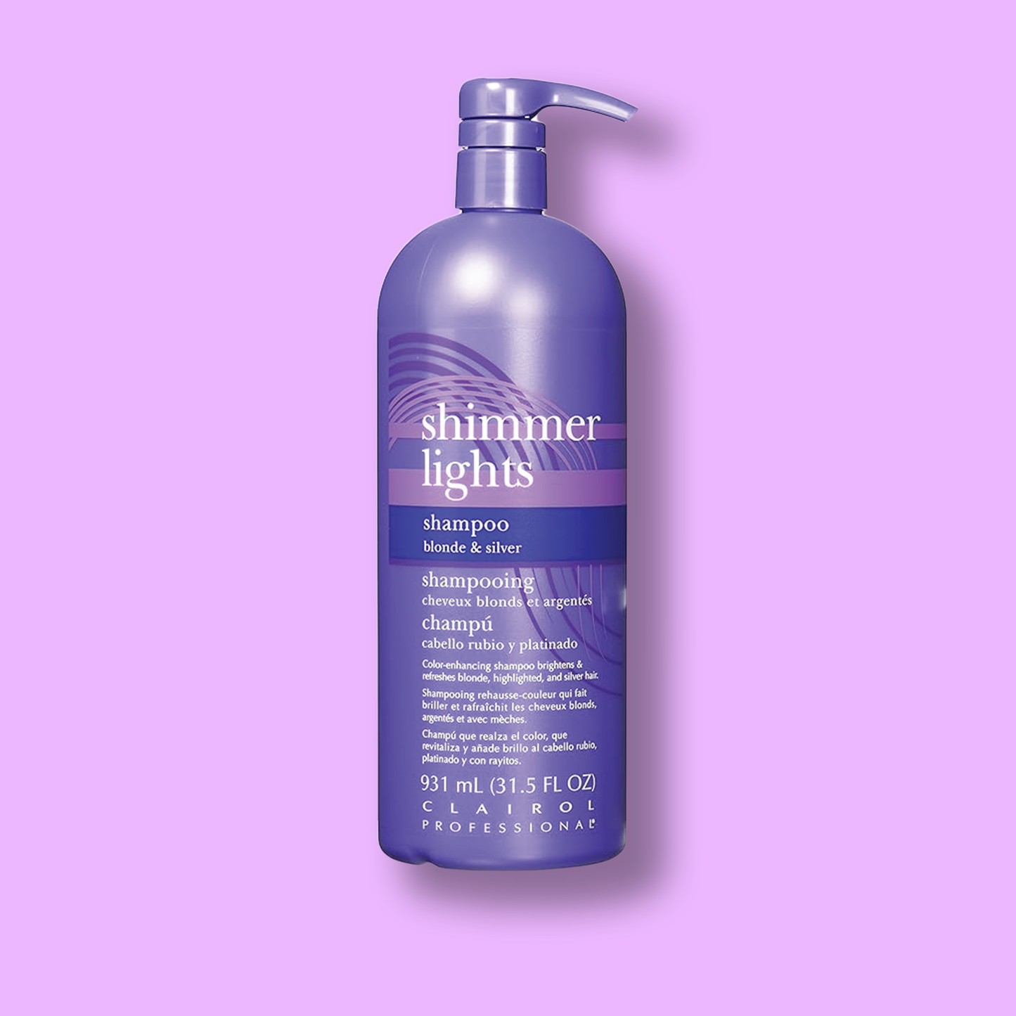 Clairol Shimmer Lights Original Conditioning Shampoo, 931ml
