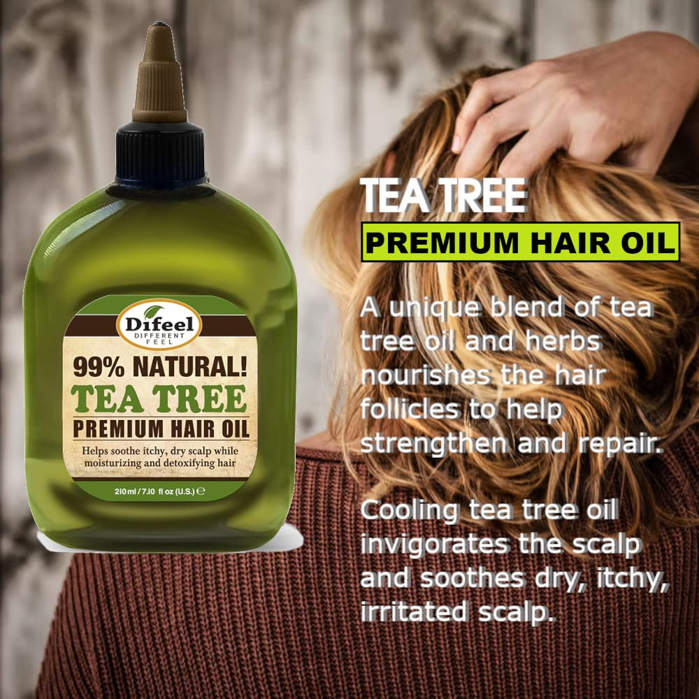 Difeel 99% Natural! Tea Tree Premium Hair Oil