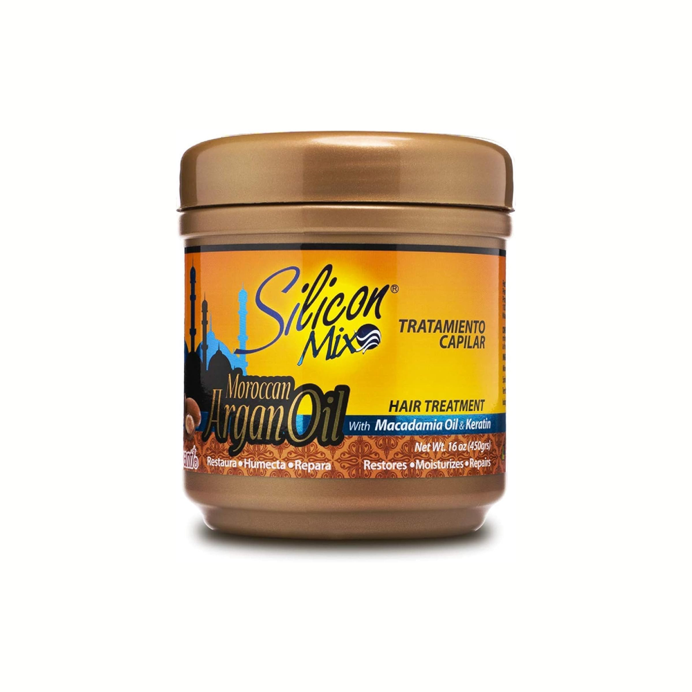 Silicon Mix Moroccan Argan Oil Shampoo and Hair Treatment