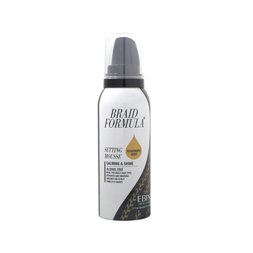 EBIN NEW YORK Braid Formula Hold Mousse (Rosemary Mint + Biotin)