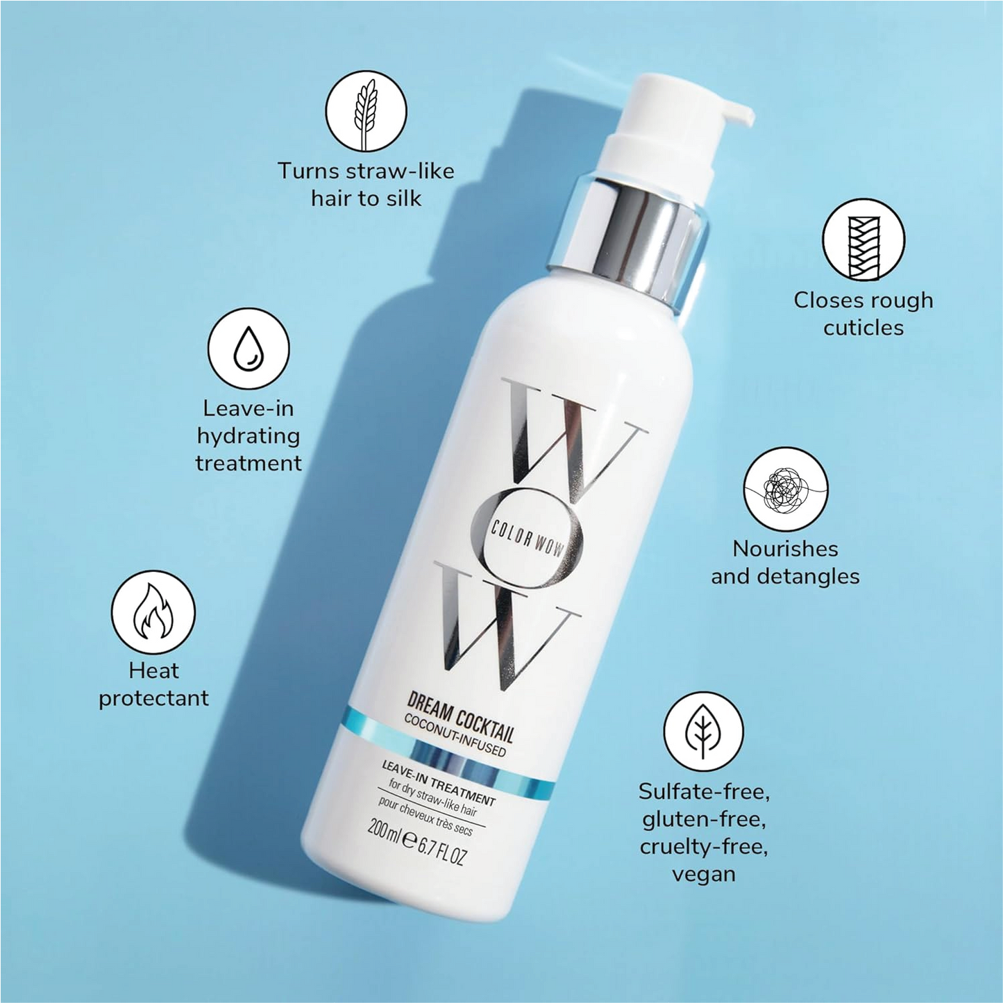 Color Wow Dream Cocktail Coconut-Infused Leave-in Treatment 200ml