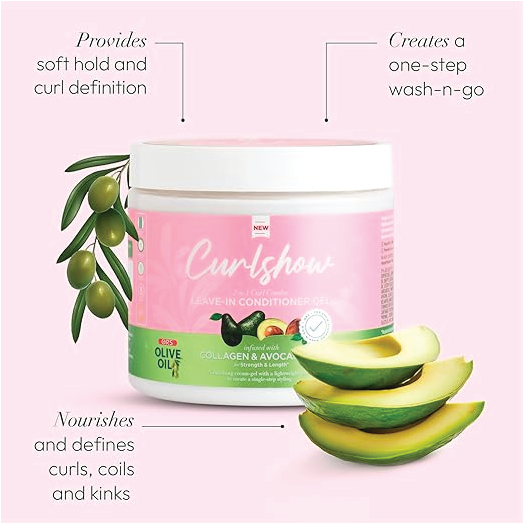 ORS Curlshow Leave-In Conditioner Gel (453 ml)