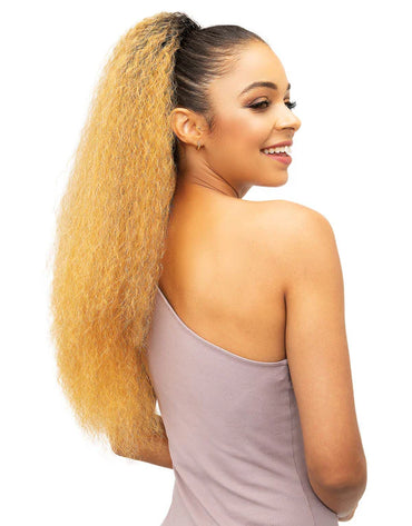 JANET PONYTAIL BERRY DRAWSTRING PREMIUM SYNTHETIC HAIR