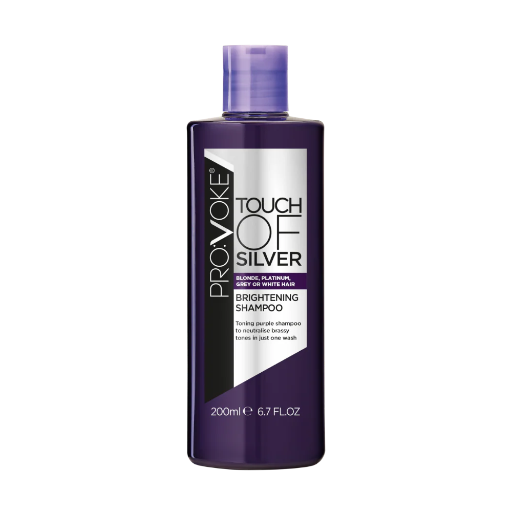 PROVOKE TOUCH OF SILVER PURPLE TONING BRIGHTENING SHAMPOO-200ML