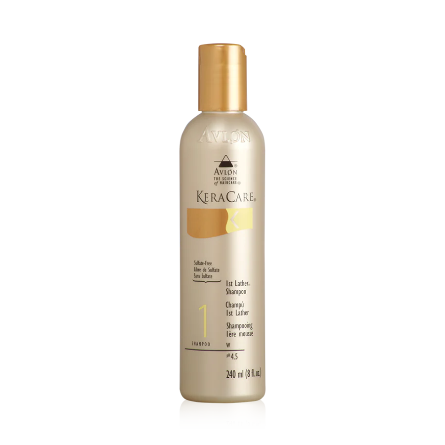 KeraCare 1st Lather Shampoo (Sulfate-Free) 8 oz