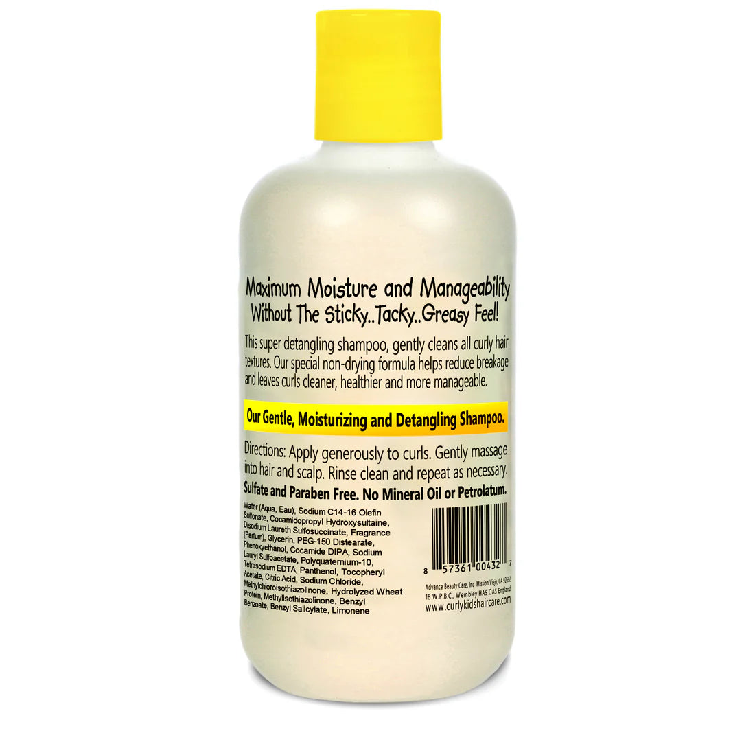 Curlykids Super Detangle Shampoo- 236 ml