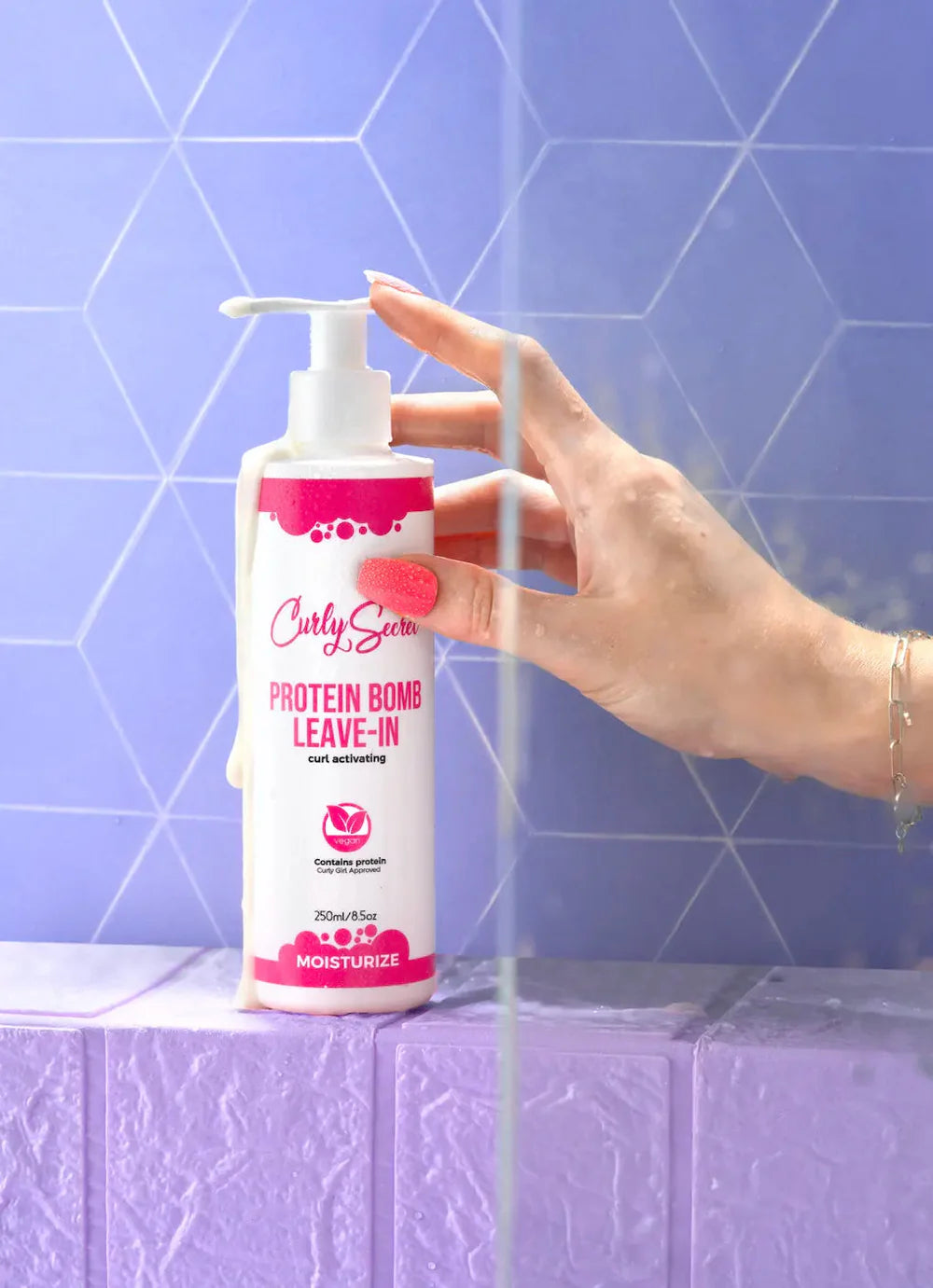 CURLY SECRET PROTEIN BOMB LEAVE-IN