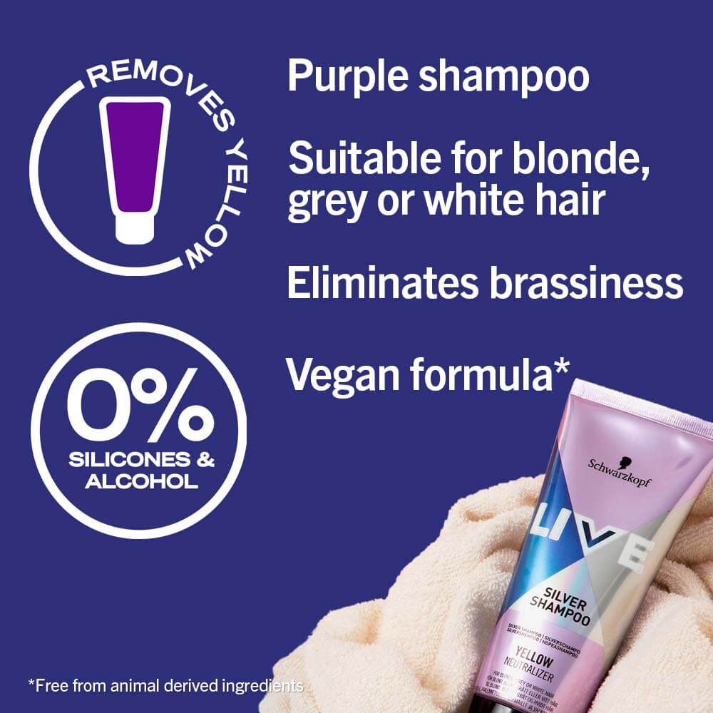 LIVE SILVER SHAMPOO 200ML