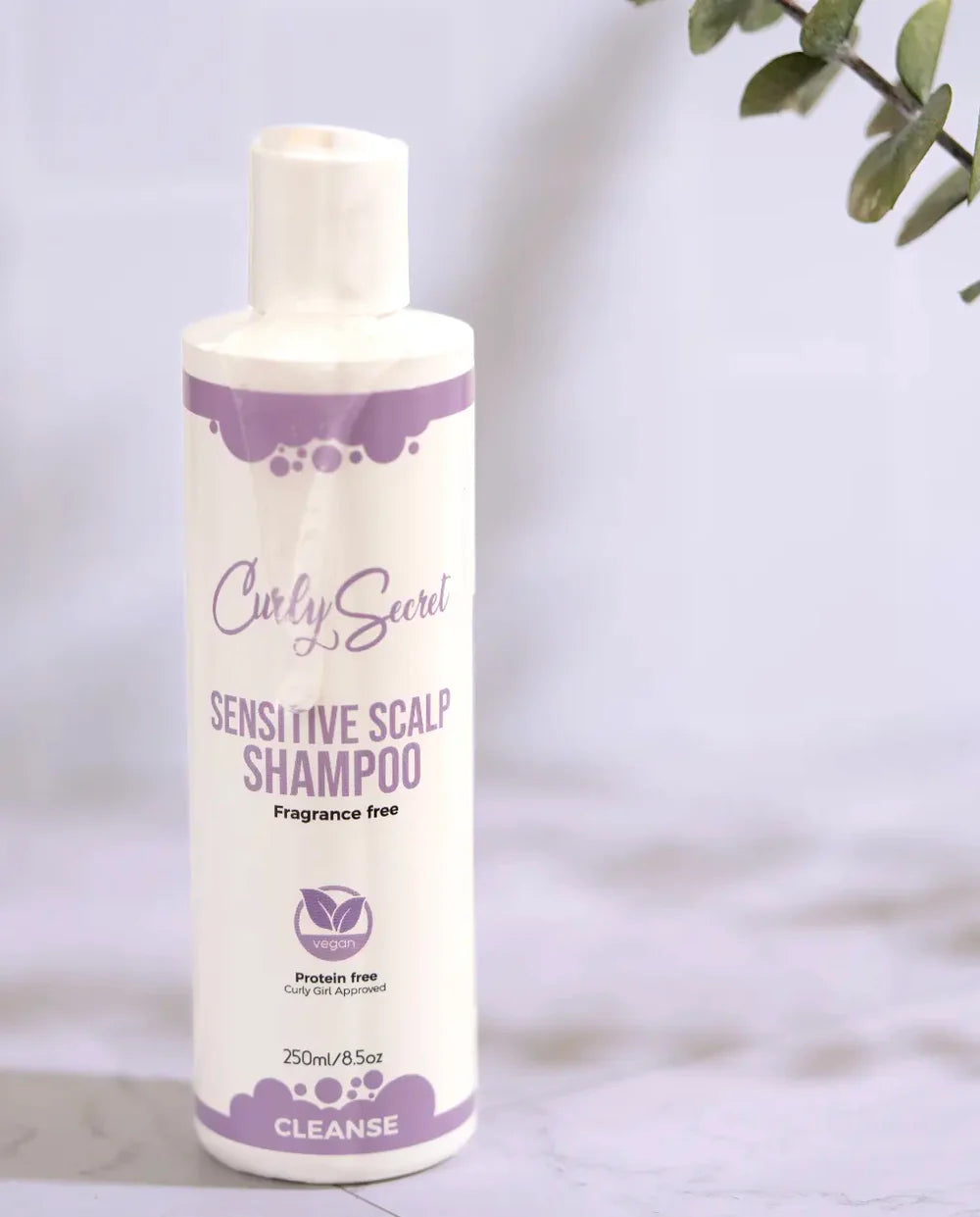 CURLY SECRET Sensitive Scalp Shampoo - Fragrance Free