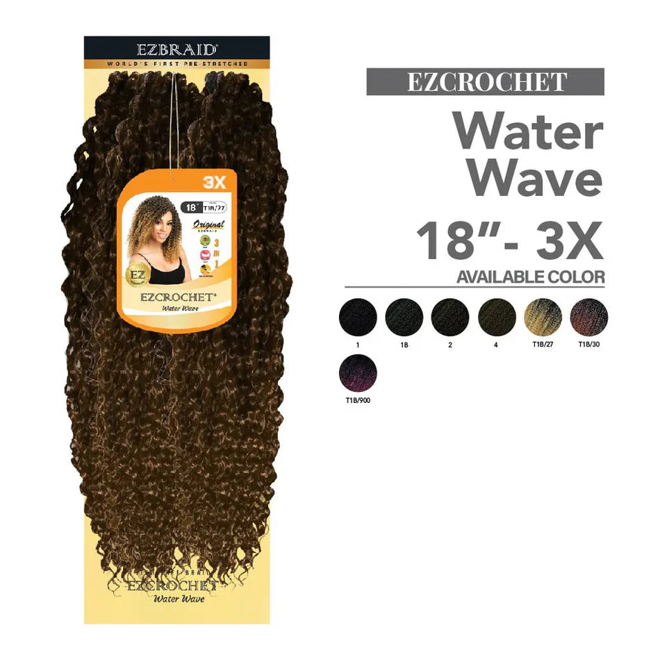 EZCROCHET Water Wave 18" - 3X