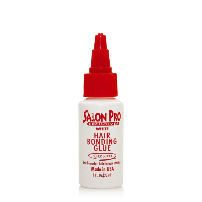 SALON PRO EXCLUSIVE HAIR BONDING GLUE (WHITE) (1 OZ)