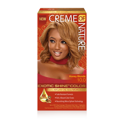 CREME OF NATURE ARGAN OIL FROM MOROCCO Exotic Shine Color with Argan Oil from Morocco 10.0 Honey Blonde