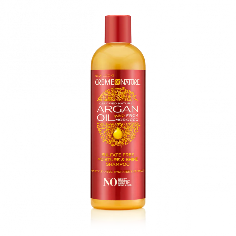 CREME OF NATURE ARGAN OIL FROM MOROCCO Sulfate-Free Moisture & Shine Shampoo
