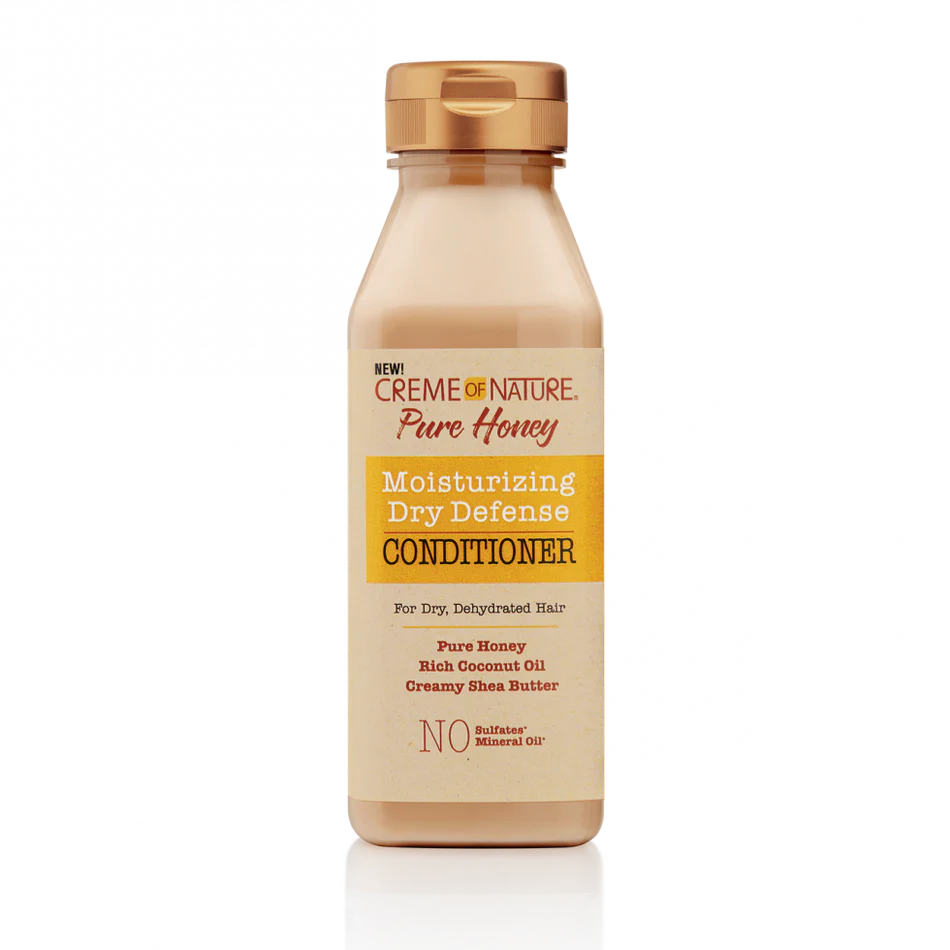 CREME OF NATURE PURE HONEY Moisturizing Dry Defense Conditioner 12oz