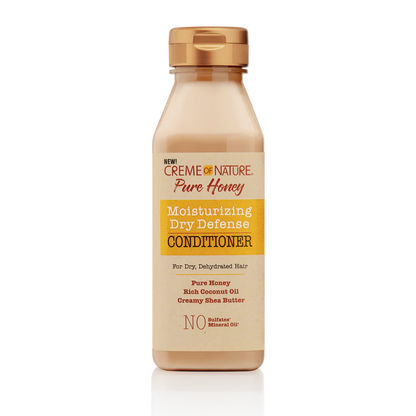 CREME OF NATURE PURE HONEY Moisturizing Dry Defense Conditioner 12oz
