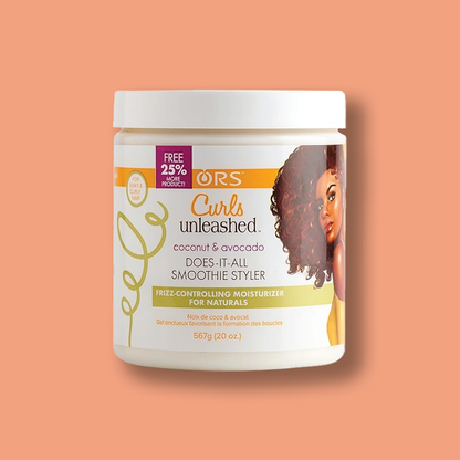 Curls Unleashed Coconut and Avocado Does It All Smoothie Styler 567g