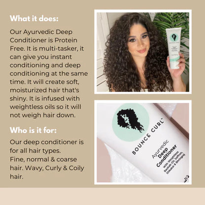 Bounce Curl Ayurvedic Deep Conditioner 8oz