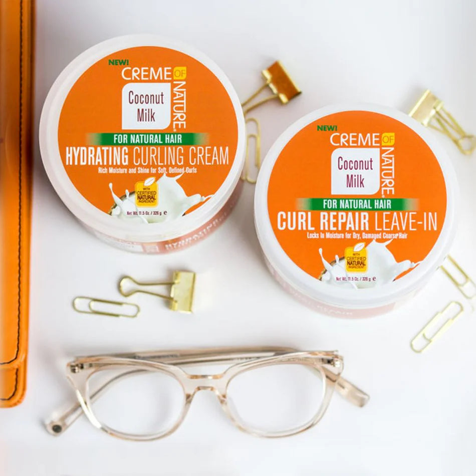 CREME OF NATURE Coconut Milk Hydrating Curling Cream 11.5 OZ