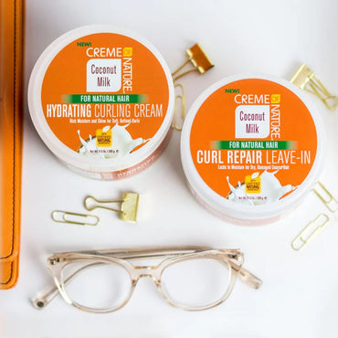 CREME OF NATURE Coconut Milk Hydrating Curling Cream 11.5 OZ