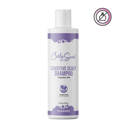 CURLY SECRET Sensitive Scalp Shampoo - Fragrance Free