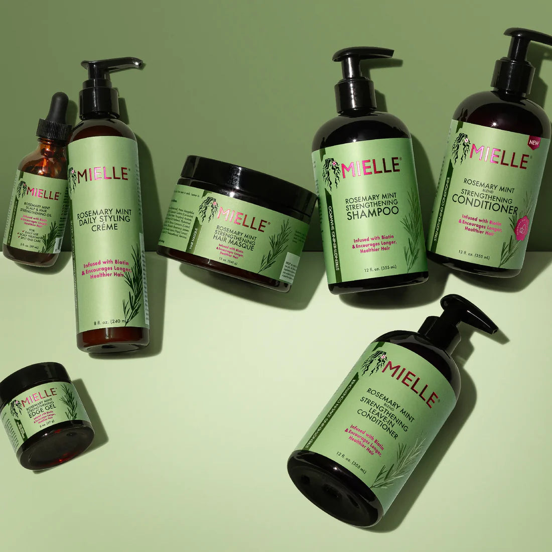 MIELLE Rosemary Mint Strengthening Conditioner-12 oz