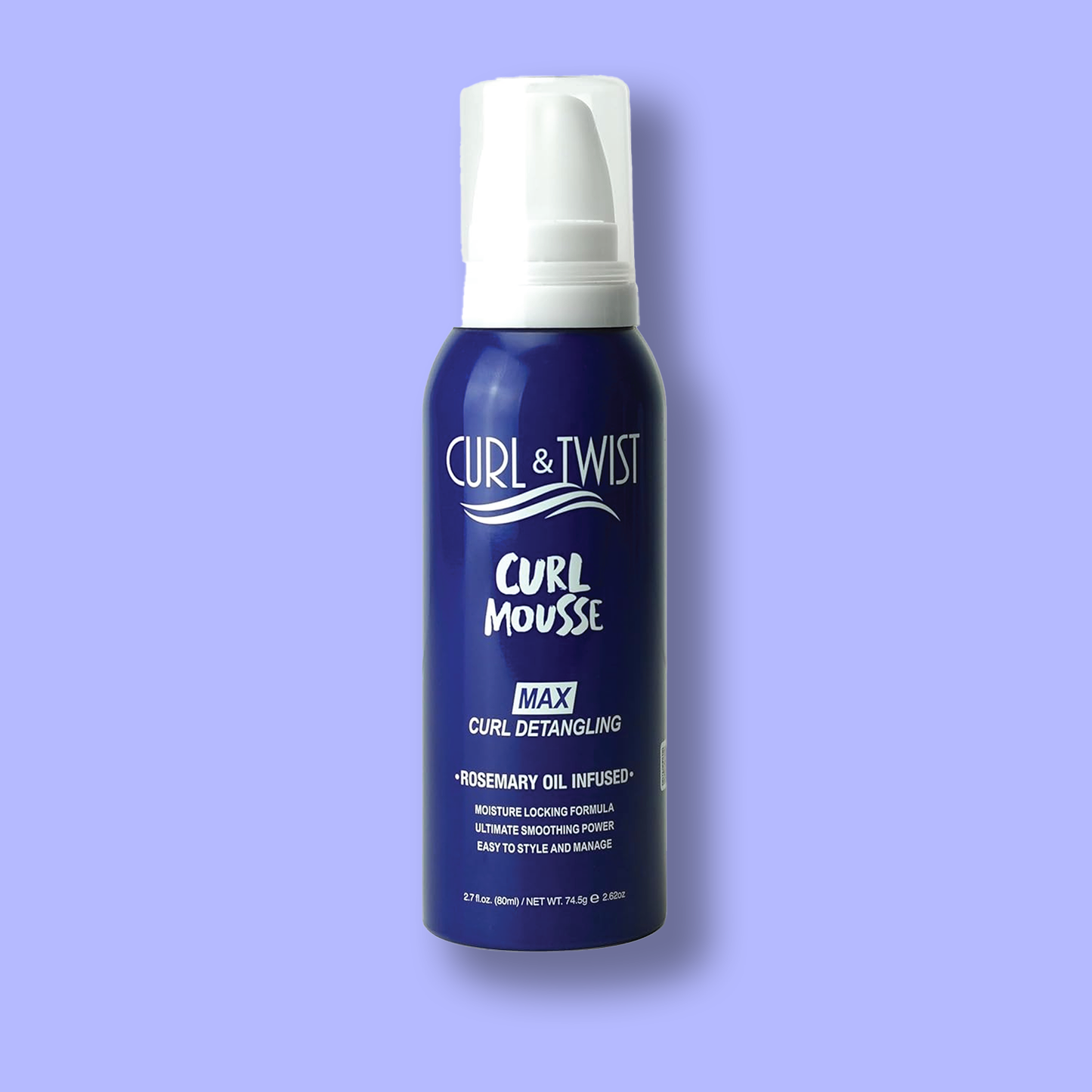 Curl & Twist Supreme Curl - 2.7 fl oz80 ml Detangling Mousse 80ml