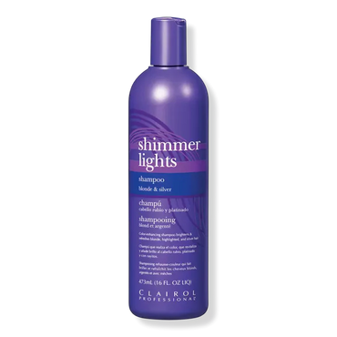 CLAIROL SHIMMER LIGHTS SHAMPOO BLONDE AND SILVER
