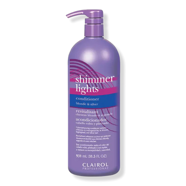 CLAIROL SHIMMER LIGHTS CONDITIONER BLONDE AND SILVER