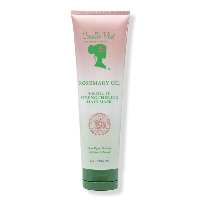 CAMILLE ROSE 5 MINUTE STRENGTHENING HAIR MASK WITH ROSEMARY OIL-8.5 oz
