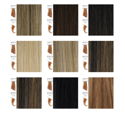 Pure Remy Clip in Human Hair Extensions
