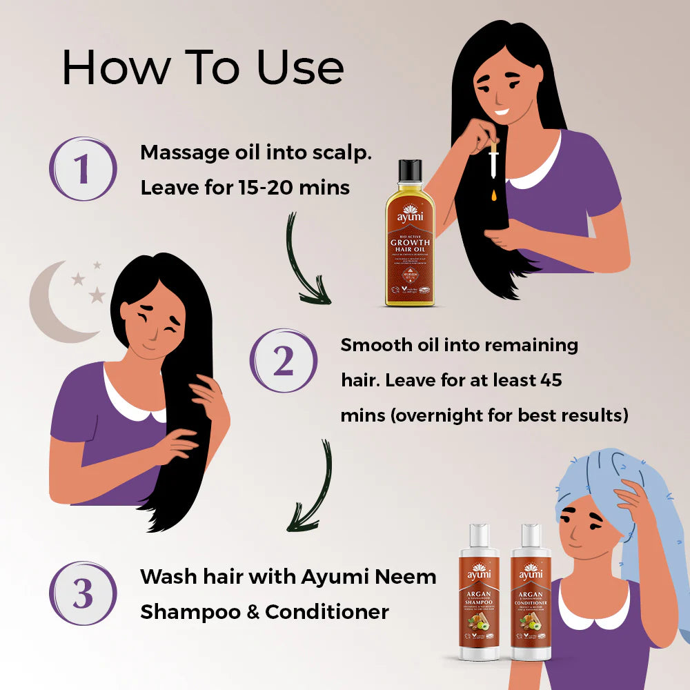 AYUMI Bio Active Ayumi Hair Growth Oil 150ml