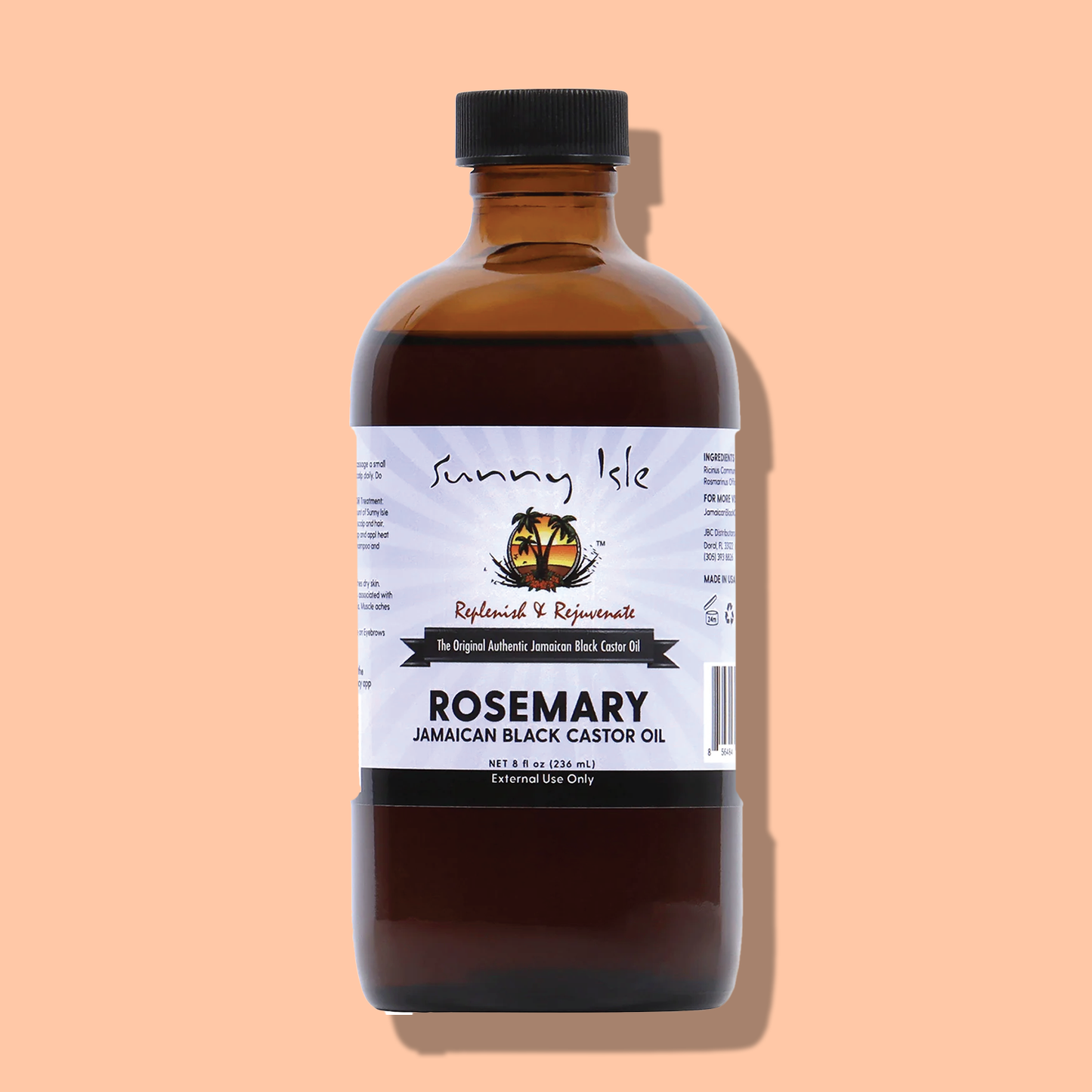 Jamaican Black Castor Oil with Rosemary 236ml