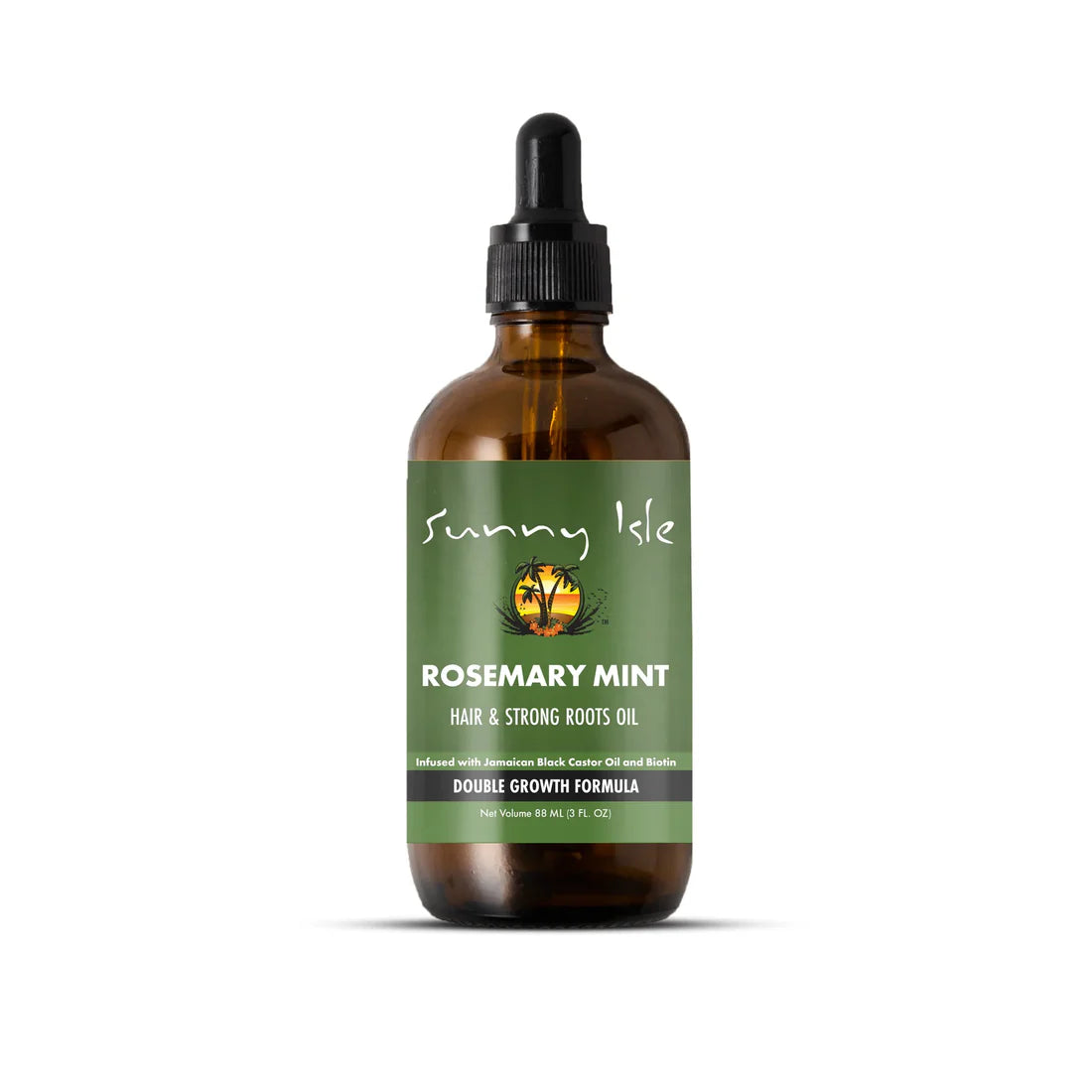 Sunny Isle Rosemary Mint Hair and Strong Roots Oil 4 OZ