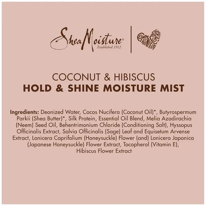 SHEAMOISTURE COCONUT AND HIBISCUS HOLD AND MIST 236 Ml