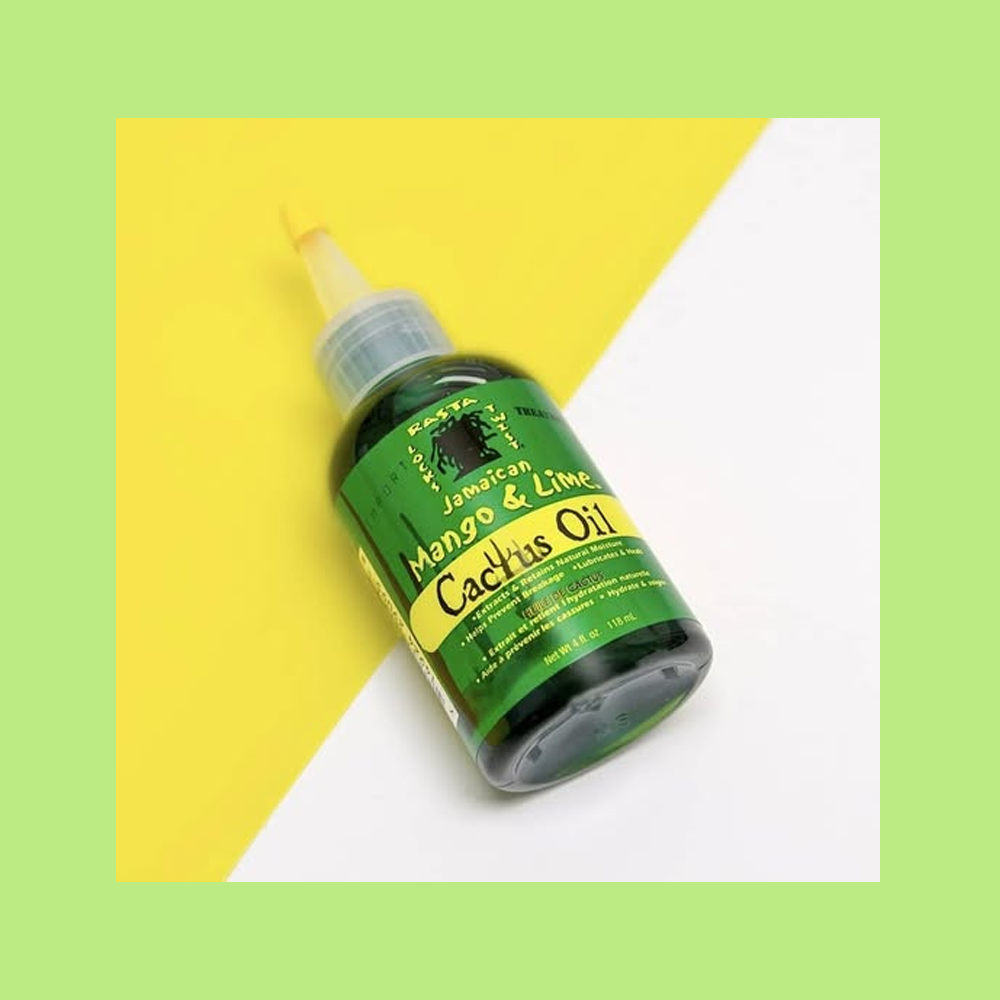 Jamaican Mango & Lime Cactus Hair Care Range (Leave-in Moisturizer, Cactus Oil, Cactus Gro)