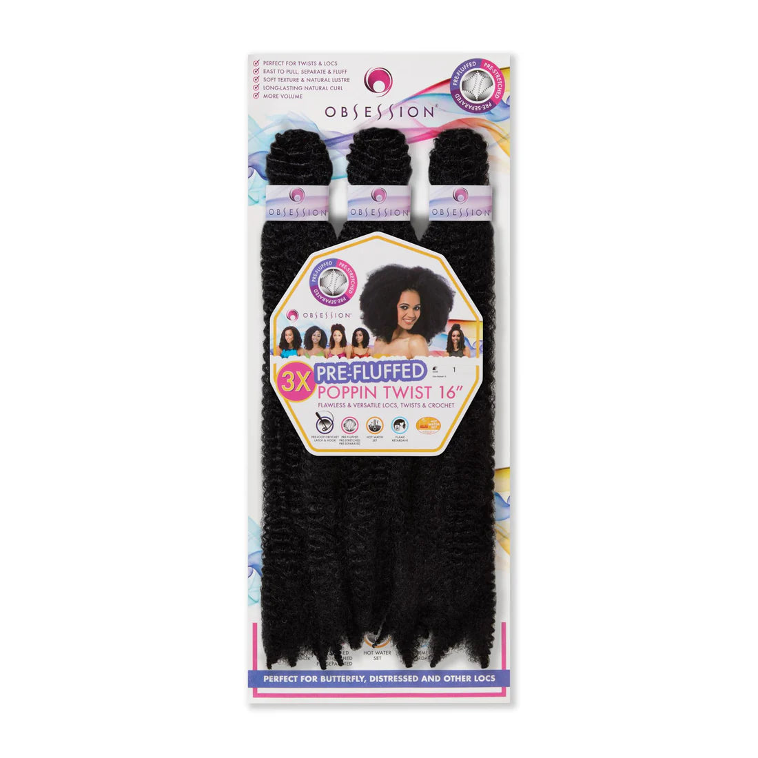 OBSESSION BULK 3X Pre-Fluffed POPPIN TWIST