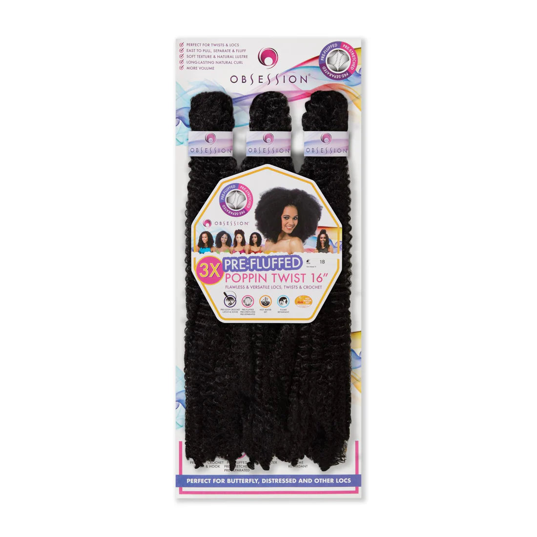 OBSESSION BULK 3X Pre-Fluffed POPPIN TWIST