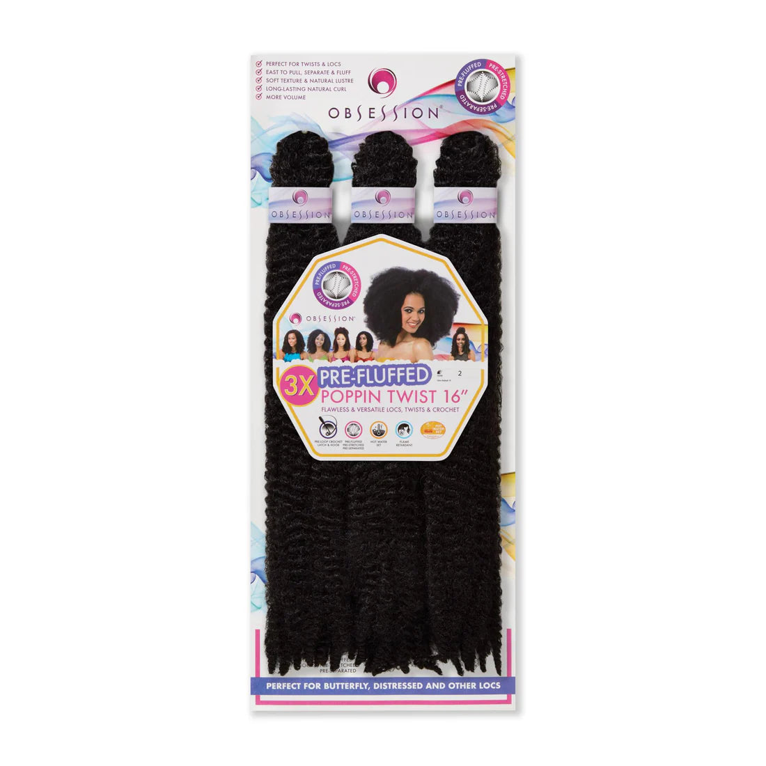 OBSESSION BULK 3X Pre-Fluffed POPPIN TWIST