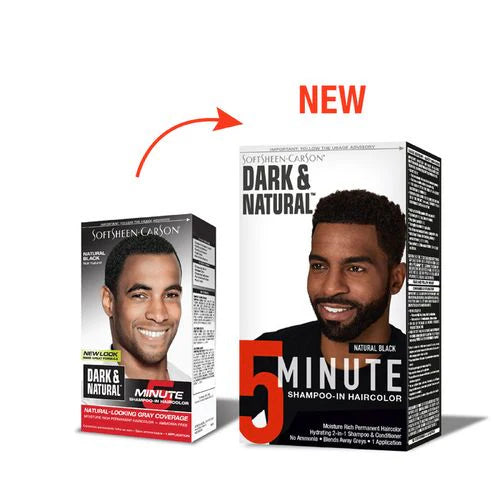 Dark & natural Permanent Men's Hair Color