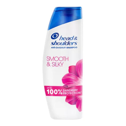 Head & Shoulders Smooth & Silky Anti-Dandruff Shampoo for Frizzy Hair-330ML