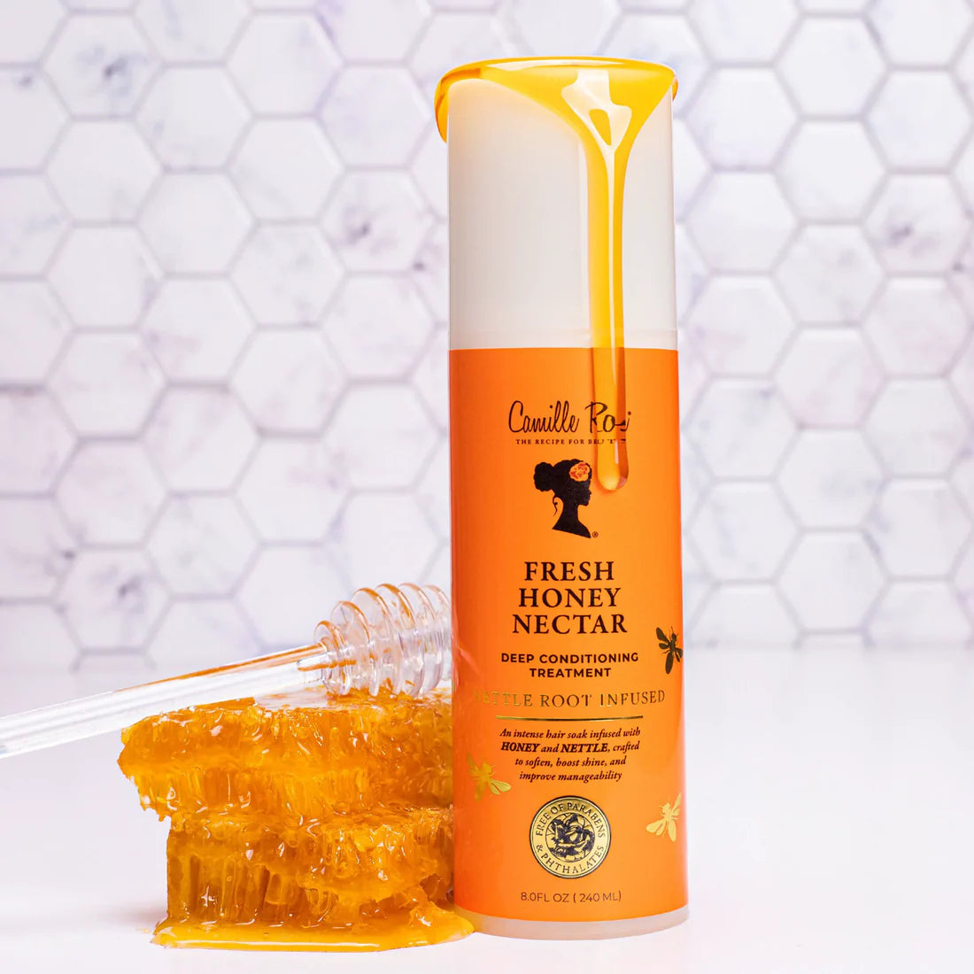CAMILLE ROSE FRESH HONEY NECTAR DEEP CONDITIONING TREATMENT-12 OZ
