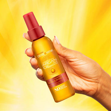 CREAME OF NATURE ARGAN OIL FROM MOROCCO Anti-Humidity Gloss & Shine Mist 4 oz