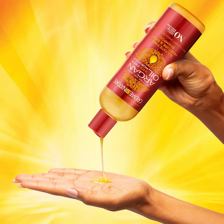 CREME OF NATURE ARGAN OIL FROM MOROCCO Sulfate-Free Moisture & Shine Shampoo