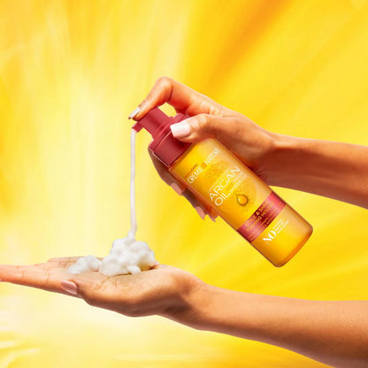 CREME OF NATURE ARGAN OIL FROM MOROCCO Style & Shine Foaming Mousse 7 OZ
