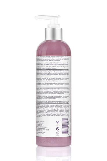 DESIGN ESSENTIALS Agave & Lavender Moisturizing Hair Bath 12 OZ