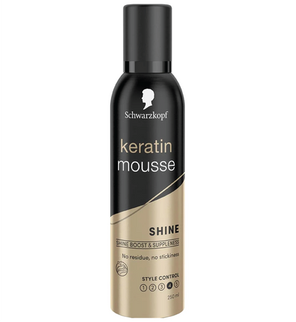 Schwarzkopf Keratin Styling Hair Mousse 250ml
