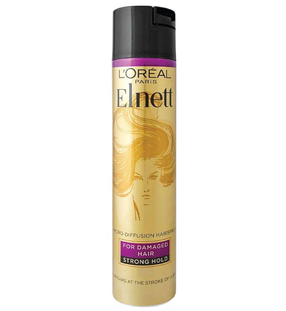 L'Oreal Paris Elnett Strong Hold Hair Spray For Damaged Hair 200ml