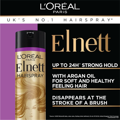 L'Oreal Paris Elnett Strong Hold Hair Spray For Damaged Hair 200ml
