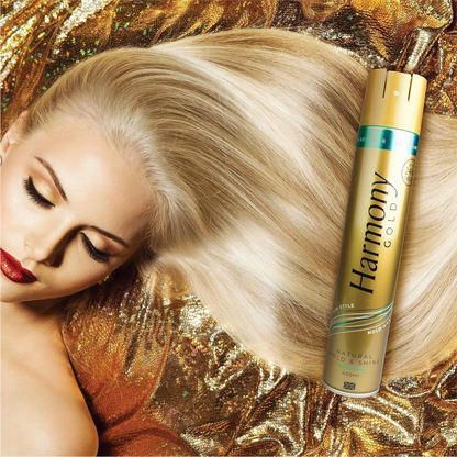 Harmony Hair Spray Gold Max Hold & Shine 400ml