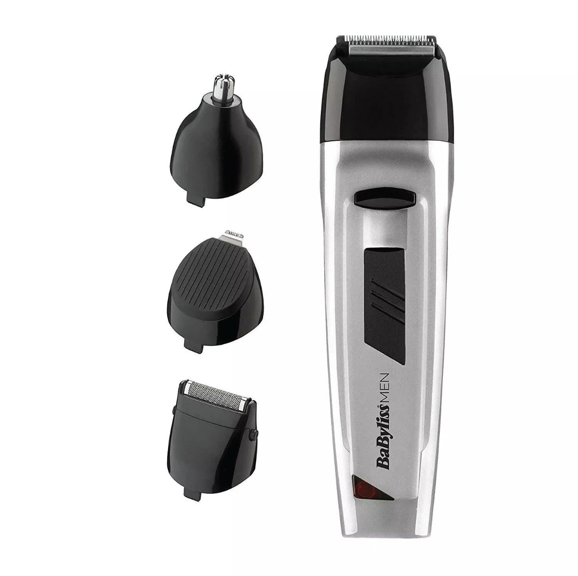 BaByliss 7056NU Rechargeable 8 In 1 All Over Grooming Kit - Silver